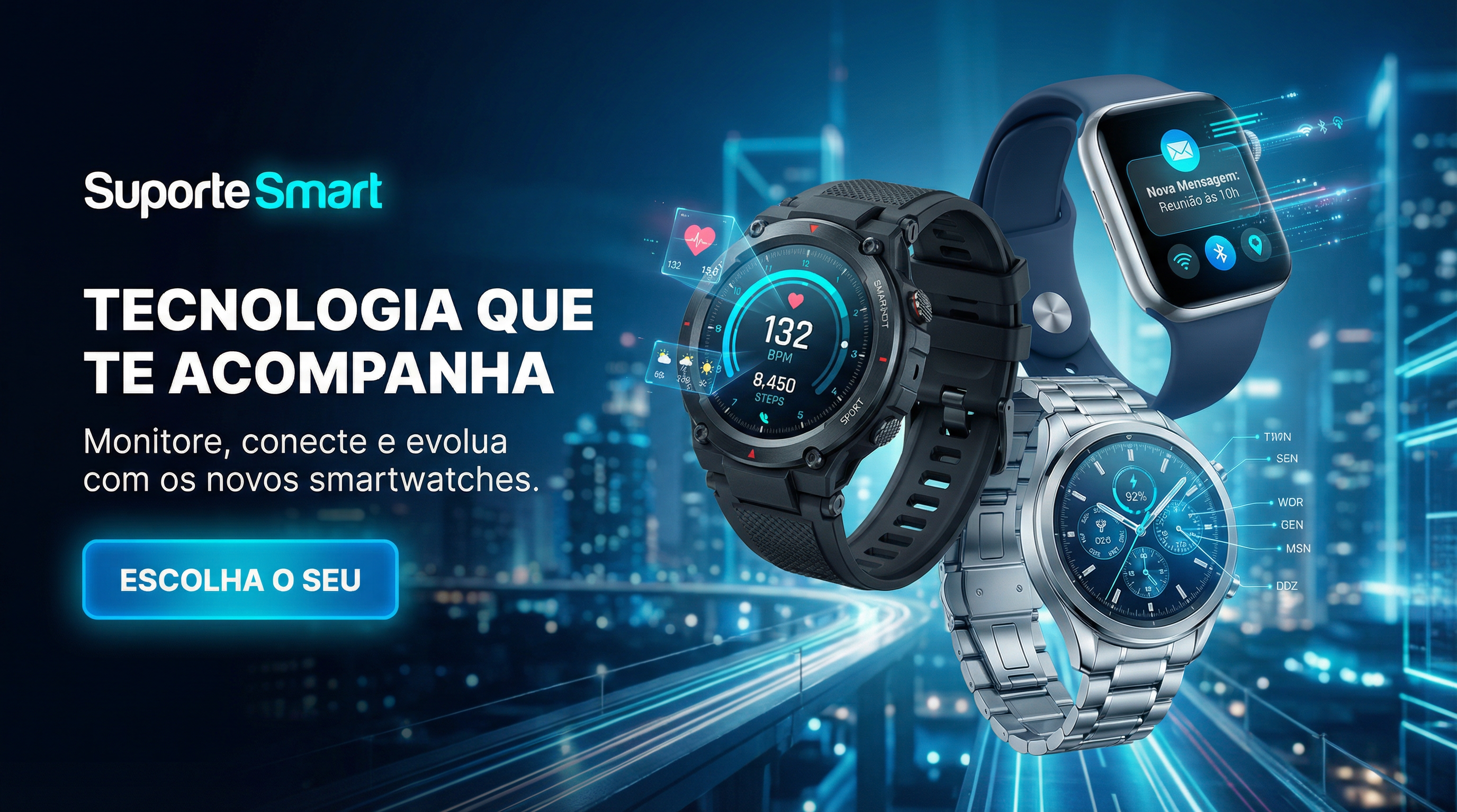 Banner Smartwatches Sofisticados