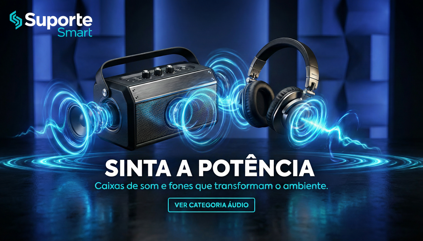 Banner Equipamentos de Áudio